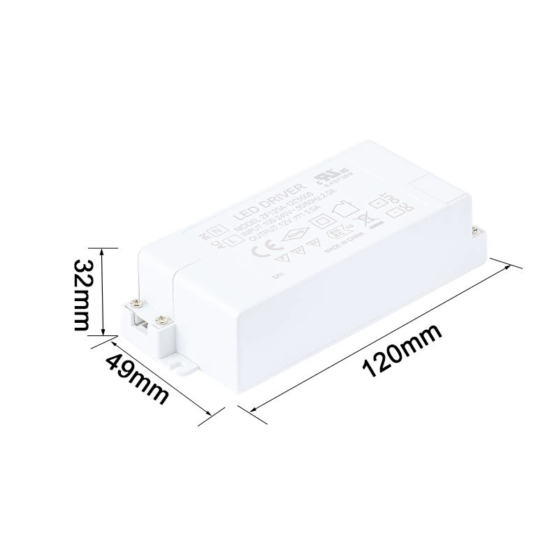 60W led驅動電源UL/CE認證12V5A/24V2.5A